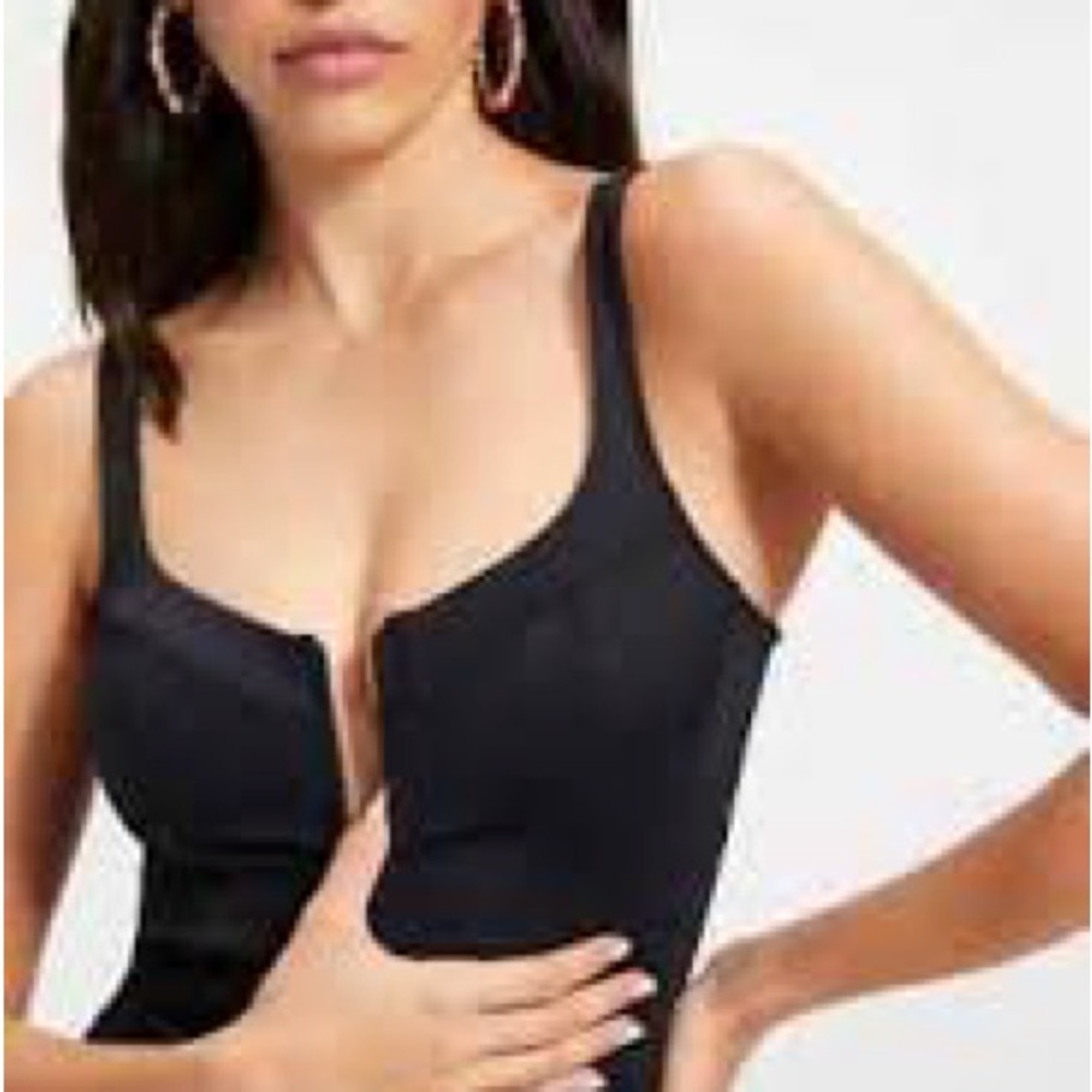 Good American Black Bodysuit - Picture 2 of 5